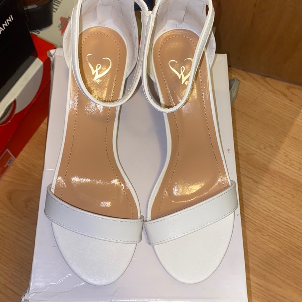 White heels